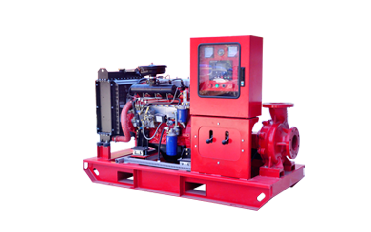 End Suction Fire Pumps with Diesel Engine